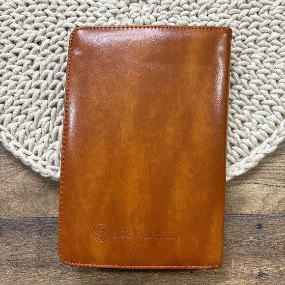 SohoSpark Tree Writing Faux Leather Journal Diary Refillable Notebook 6 x 8.75 - Picture 4 of 6